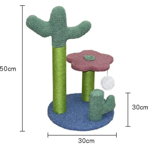 Pet Cat Nest Flower Cat Climbing Frame High-grade Multi-storey Large Cat Climbing Frame sisal hemp jumping platform cat play