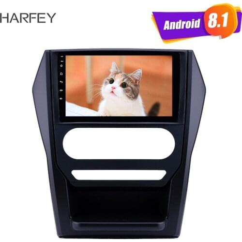 Harfey 9 inch Android 8.1 car Radio for Mahindra Scorpio Auto A/C 2015 HD Touchscreen GPS support Carplay DVR Rearview camera