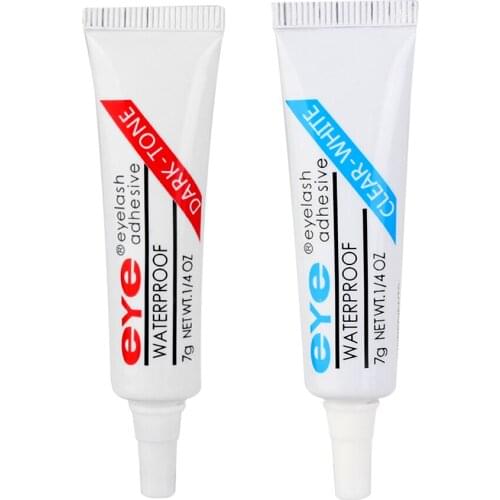 1Pcs Fake Eyelash Glue Adhesive Strong White Black Waterproof False Lash Adhesive Eyelash Extend Makeup Tool