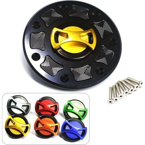 For KAWASAKI FZX6R ZX6R ZX7R ZX9R ZX9RB ZX9RC KR250 KR250A KR250S ZXR 250 400 750 ZX6E ZG1000 Motorcycle Fuel Tank Cap Cover