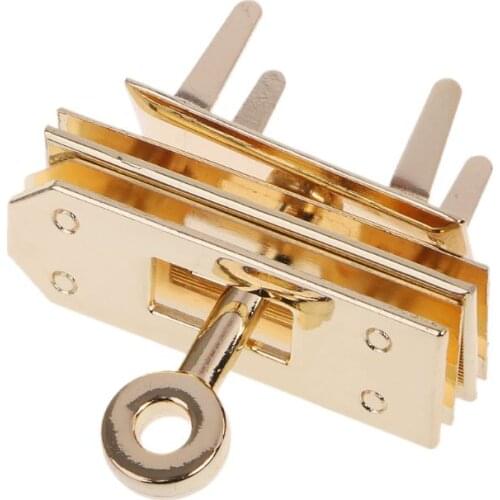 Metal Clasp Turn Locks Twist Lock DIY Leather Crossbody Handbag Shoulder Bag Buckles