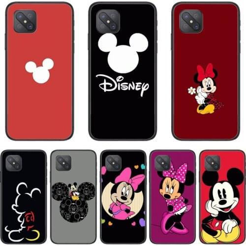 Mickey Mouse Fashion Phone Case cover For OPPO A91 9 83 79 92s 5 F9 A7X Reno2 Realme6pro 5 black tpu cell cover