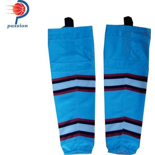 Personal custom design sublimation ice hockey socks