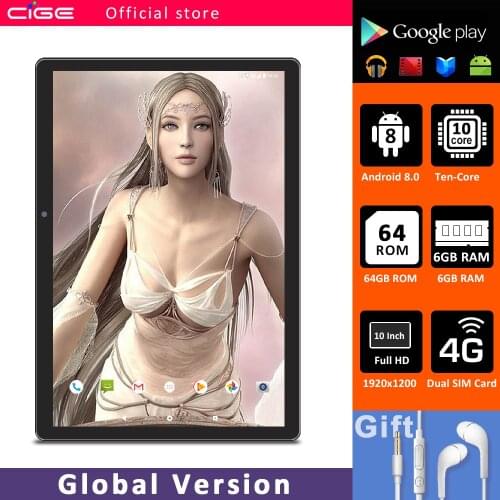 10 Inch Tablet PC Android phone call 1920x1200 MTK6797 10 Core 6GB RAM 64GB ROM 4G Network Type-c port Tablets PC Dual Wifi Tab