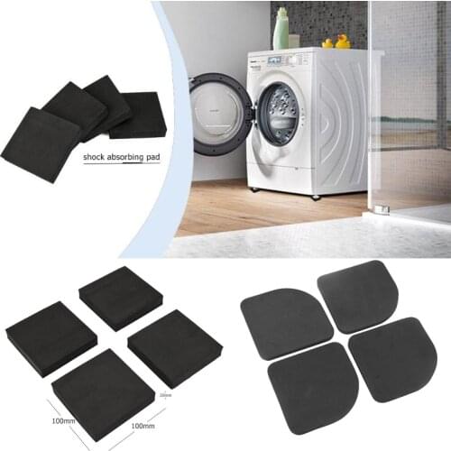 High Quality Washing Machine Anti Vibration Pad Shock Pads Non-slip Mats Refrigerator Anti-vibration Pad 4pcs/set Quality