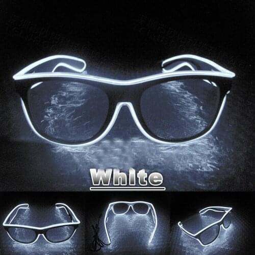 Flashing Wire Led Glasses Luminous Party Decorative Lighting Classic Gift Bright LED Light Up Party Sunglasses