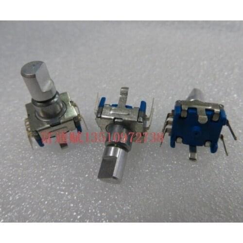 [VK] EC11 encoder 360 degree switch pulse encoder potentiometer 20 with 13 half shaft