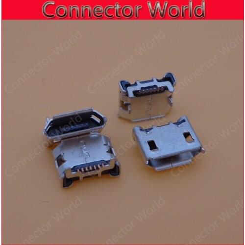 10-100pcs/lot New OEM Charging Connector Micro USB Port Dock jack socket For Samsung S3650 GT-S3650 Genio Corby Phone