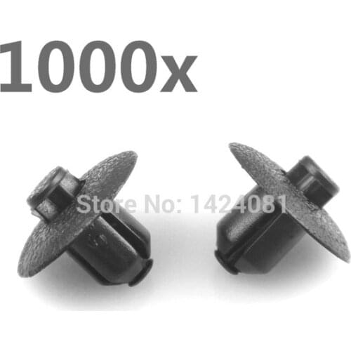 1000x Nylon Cowl Fastener Push-Type Retainer Clips For CAMRY FJ CRUISER VENZA /RX3590467-07117 ,1990 on (17 x 9 x 7mm)