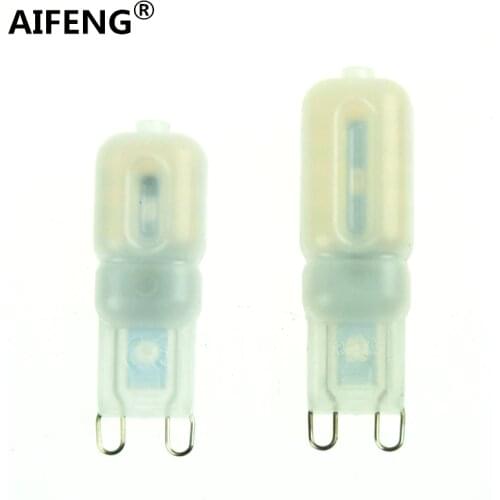 AIFENG g9 led 220V 230V 240V 14LEDs 22LEDs LED G9 Lamp Led bulb SMD 2835 LED G9 light Replace 20W/40W halogen lamp light