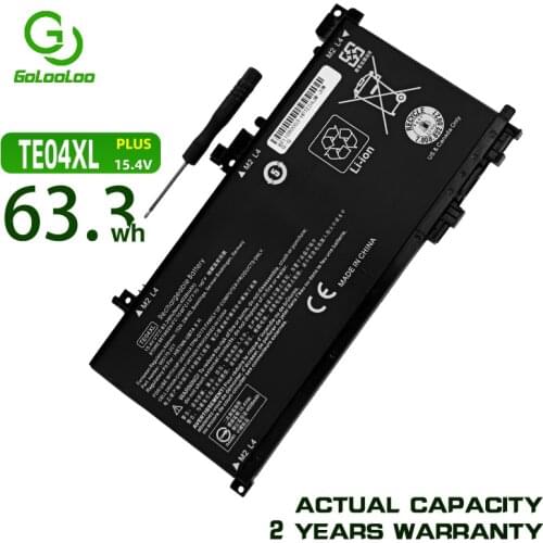 Golooloo Laptop Battery 15.4V TE04XL for HP OMEN 15-AX battery HSTNN-DB7T 905175-2C1 for HP OMEN/Pavilion 15 TPN-Q173