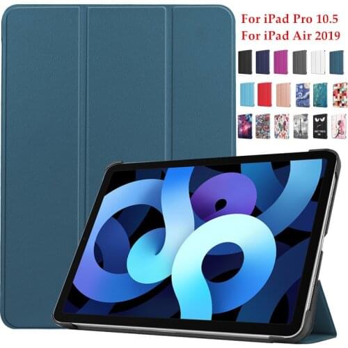 New Stand Case for iPad Air 2019 Case 10.5 inch Magnetic Folding Smart Case Funda for iPad Air 3 Pro 10 5 Tablet Cover Coque