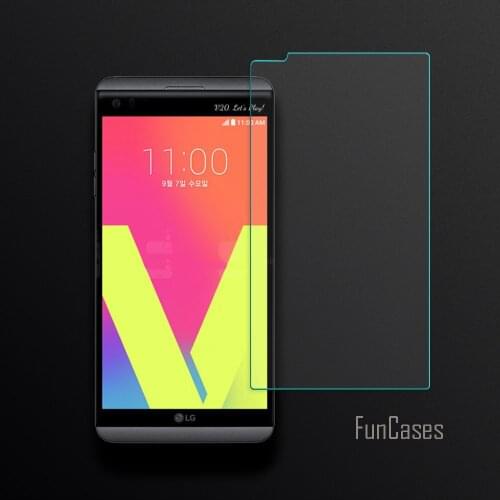 Screen Protector Film For LG V20 LS997 H990DS Anti-Scratch Full Coverge Film For LG V20 2.5D Curved Edge Screen Tempered Glass