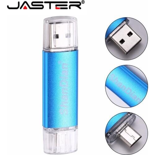 JASTER mini USB Flash Drive OTG Smart Phone Pendrive 64GB 8GB 16GB 32GB 4USB Stick Tablet PC Pen Drive USB External Storage