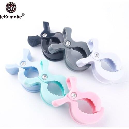 Lets Make 20pcs Lamp Pram Stroller Pegs To Hook Muslin and Toys Seat Cover Blanket Clips Car Organizer Toys Accessories