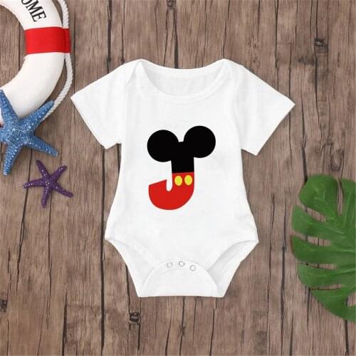 2021 Baby Rompers Alphabet ABC Newborn Twins Clothes Personality Baby Girls Baby Boys Jumpsuit Infant Bodysuits Dropship
