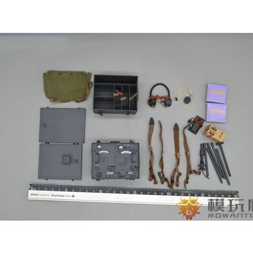 1/6 scale German Panzergrenadier Division Radio Group complete model for 12’’ action figure