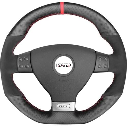 Braiding cover for Steering wheel Cover for Volkswagen Golf 5 Mk5 GTI VW Golf 5 R32 Passat R GT 2005