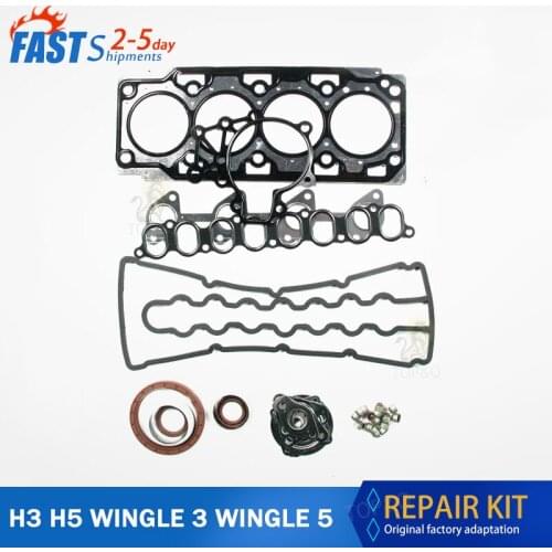 Original engine repair kit for Great Wall HOVER H3 H5 Wingle 3 WINGLE 5 Diesel Engine 2.5TCI