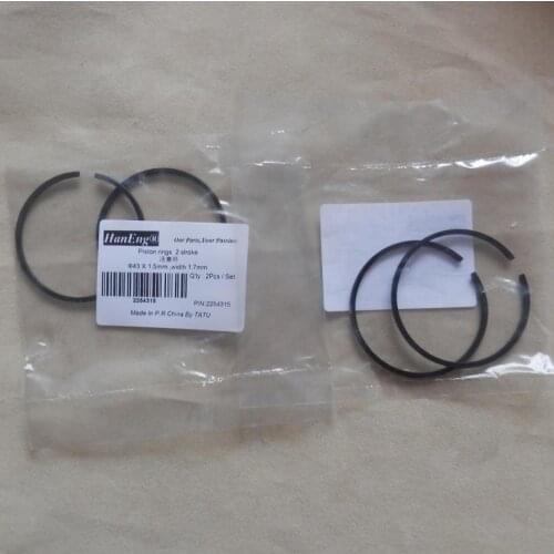 PISTON RING 43MM FOR JONSERED CS2252 CS2253 HUSQVARNA 545 550XP CHAINSAW TRIMMERS BRUSHCUTTERS GARDEN POWER TOOLS FREE SHIPPING