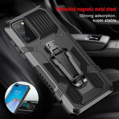 Samsung Galaxy Note20 ultra A52 A51 A71 A72 A50 A02 Shockproof Case Belt Clip Holder Case S20 S21 plus Uitra S21 FE Back Cover