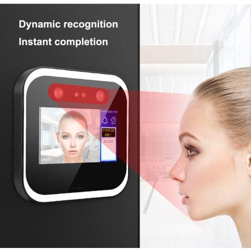 Dynamic face recognition HD 2MP camera Access Control System WIFI/ TCP/IP 3000pcs faces 5 inch touch Screen