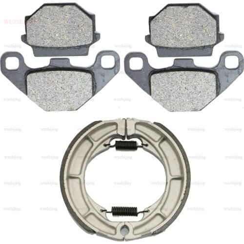 Brake Pads Shoe fit for KAWASAKI GPZ 500 S EX500 Twin Disc (88-93) KLF 300 B1-B16 Bayou (88-04) Front Rear