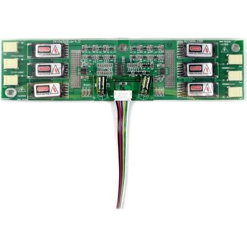 6 Lamp CCFL Universal Inverter Board For 6 CCFL Backlight LCD Screen