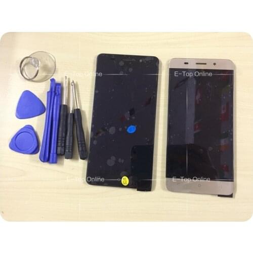 100% Testing LCD Screen For Highscreen Power Rage EVO LCD Display Touch Screen Digitizer Sensor full Assembly +tools