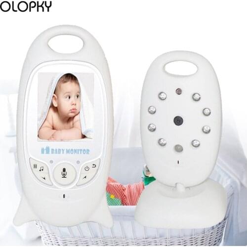 New Security Camera Wireless Video Baby Sleeping Monitor 2.0 inch Color 2 Way Talk NightVision IR LED Temperature Monitoring