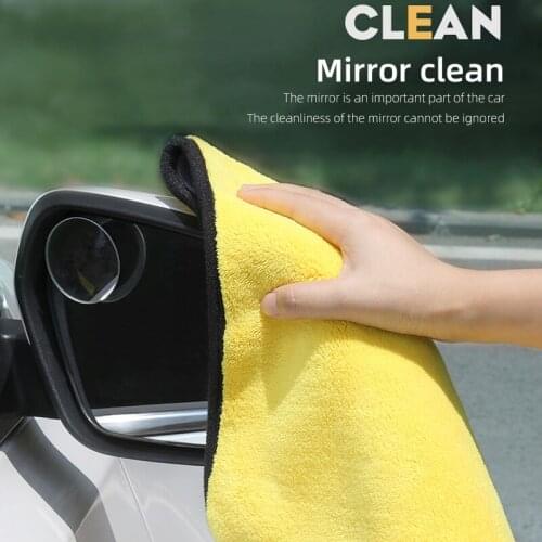 2021 Microfiber Car Wash Towel Car Cleaning Cloth 30*30 30*60cm for BMW Auto Car Accessories Cleaning Supplies
