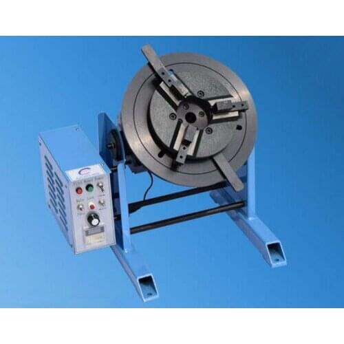 50KG Duty Welding Positioner Turntable Timing with 20cm Chuck 220V Free shipping