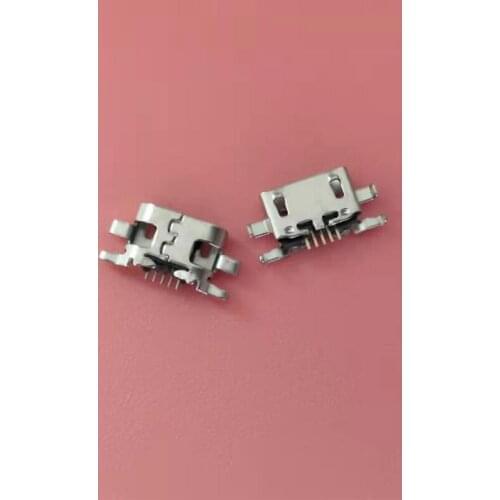 50pcs/lot For Motorola micro USB charging port dock connector for moto c plus dock plug