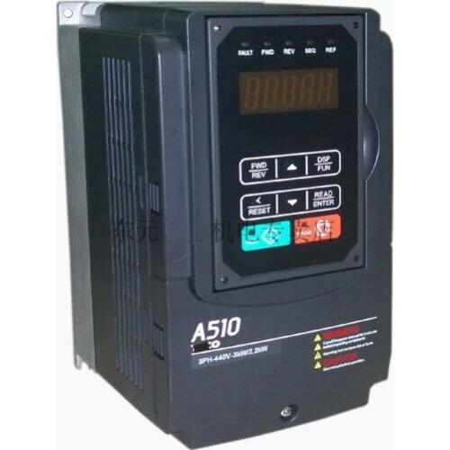 A510-2005-H3 New 3 Phase 220V 17.5A 3.7KW 5HP Inverter VFD Frequency AC Drive