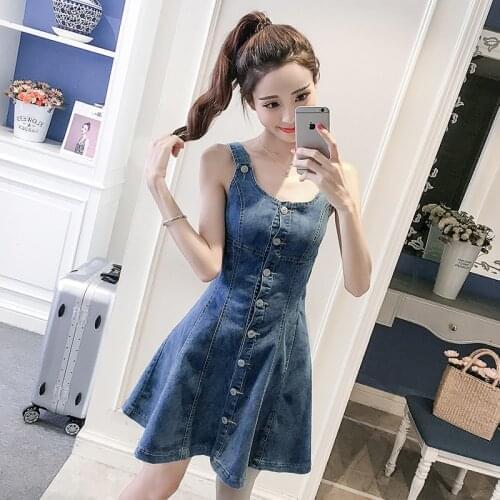 Byoucosy Fashion Denim Dresses