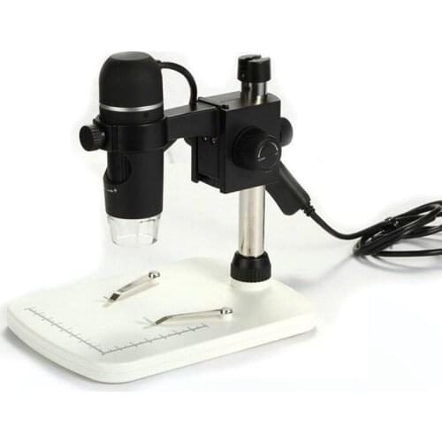 5MP 8 LED Lights Illuminant 20X-300X USB Zoom Camera Magnifier Portable Digital Video Microscope with Stand