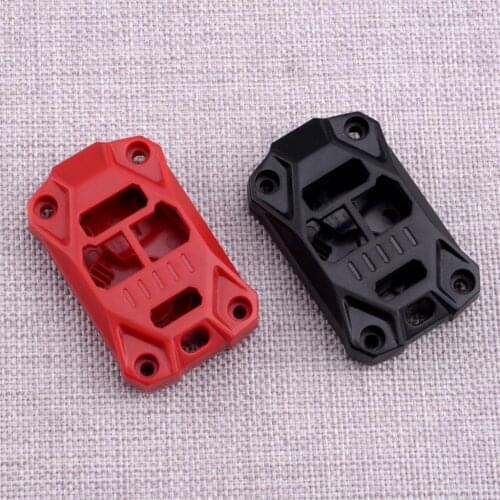 CITALL Key Fob Shell Case Cover Protector Fit For Jeep Wrangler JK 2007 2008 2009 2010 2011 2012 2013 2014 2015 2016 2017 ABS