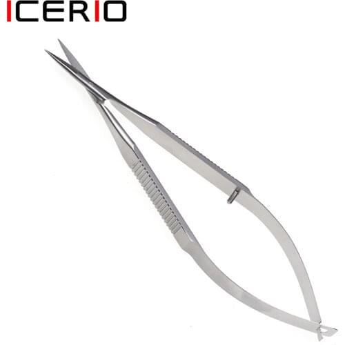 ICERIO Titanium alloy Fly Tying Scissors for Nymphs Dry Flies Streamer Trimming Fly Tying Tools