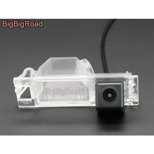 BigBigRoad Car Rear View Camera For Hyundai New Tucson IX35 2005 - 2010 2011 2012 2013 2014 For Buick Regal Chevrolet Malibu
