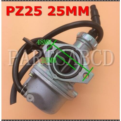 25MM PZ25 CARBURETOR HAND CHOKE FOR 110CC 125CC QUAD ATV DIRT BIKE