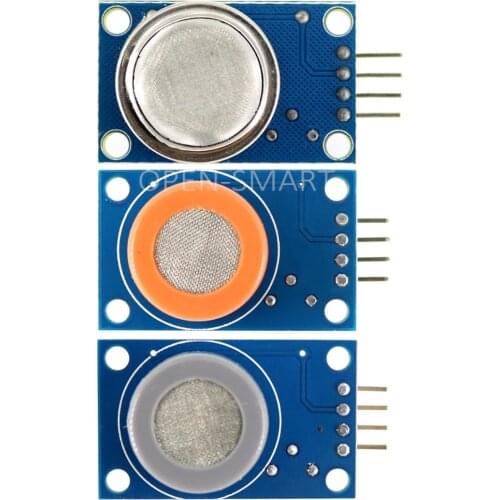 Gas Sensor Module Kit MQ-2 Smoke Gas Sensor MQ-3 Alcohol Sensor MQ-7 Carbon Monoxide detector for Arduino