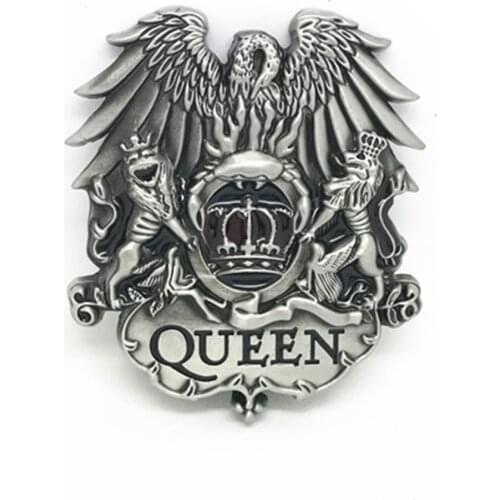 QUEEN west buckle eagle lion metal GuXi ecru agio men for 4.0 CM belt
