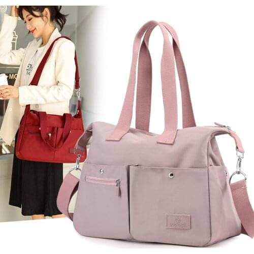 2021 New Fashion Messenger Bag Women Shoulder Bag Nylon Handbag Large Capacity Fashion Womens Tote Shopping Bag