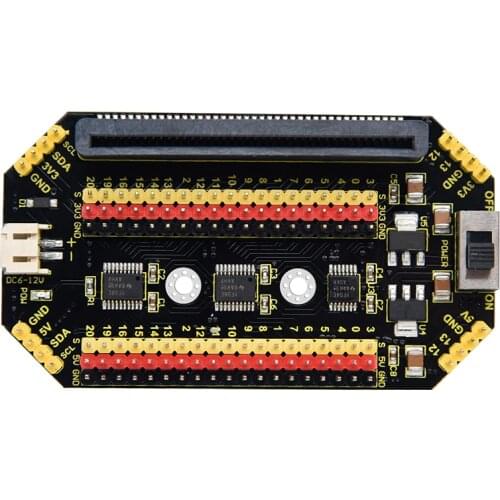 Keyestudio Microbit Expansion Shield Board with IO Ports for Micro Bit V1.5&Micro:bit V2