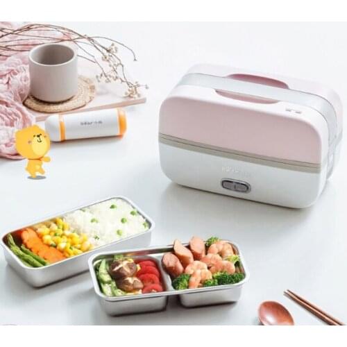 Plug in electric heating insulation double - layer office workers with rice magic appliance electric lunch box J03