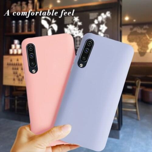 Silicone Case For Samsung A50 Case A50s A30s Cute Candy TPU Soft Back Cover Phone Case For Samsung Galaxy A50 2019 A505F SM-A505