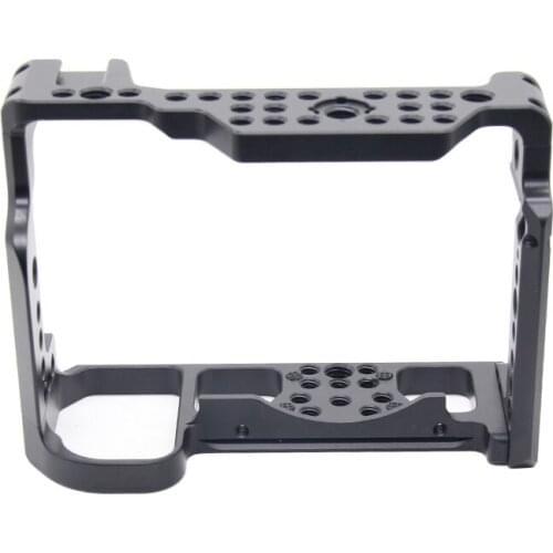 Alloy Camera Cage for Nikon Z6 Z7 Camera W/ Arri Locaing Holes Shoe Mount fr Monitor Microphone Attach
