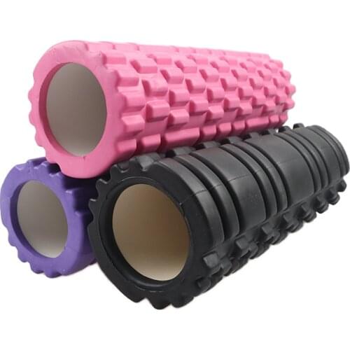 Yoga Column Fitness Foam Yoga Pilates Roller blocks Train Gym Massage Grid Trigger Point Therapy Physio Exercise Relax Roller