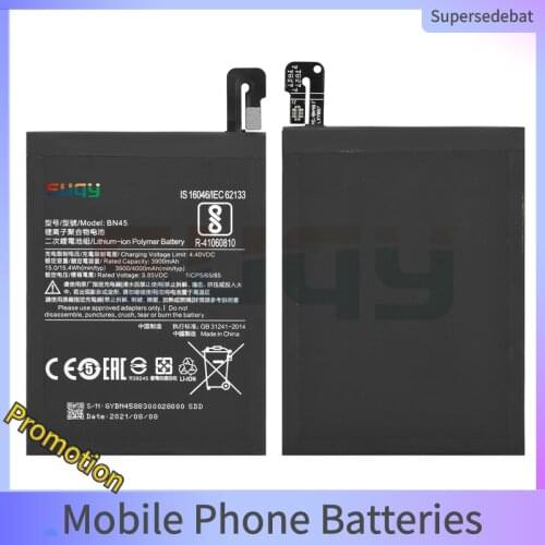 SUPERSEDEBAT Xiaomi Redmi Note 5 Batteries