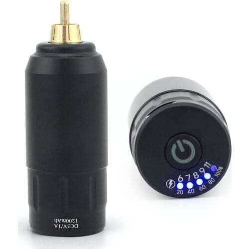 Tattoo Wireless Battery Power Supply Pro for Makeup Pen Rotary Machines